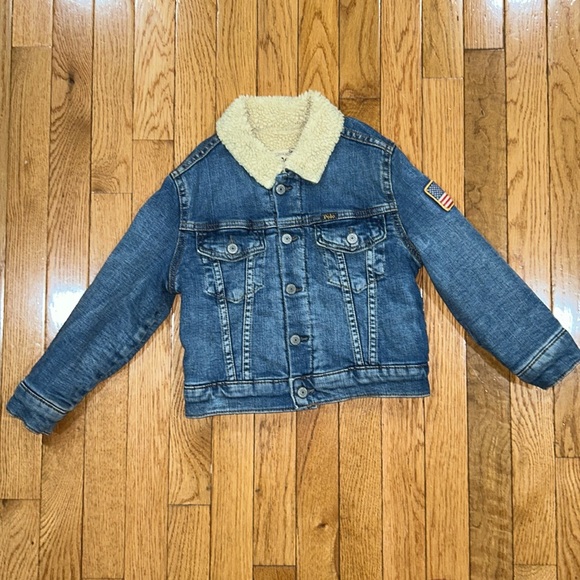 Polo Ralph Lauren Other - Polo Sherpa Lined Denim Jacket-4T